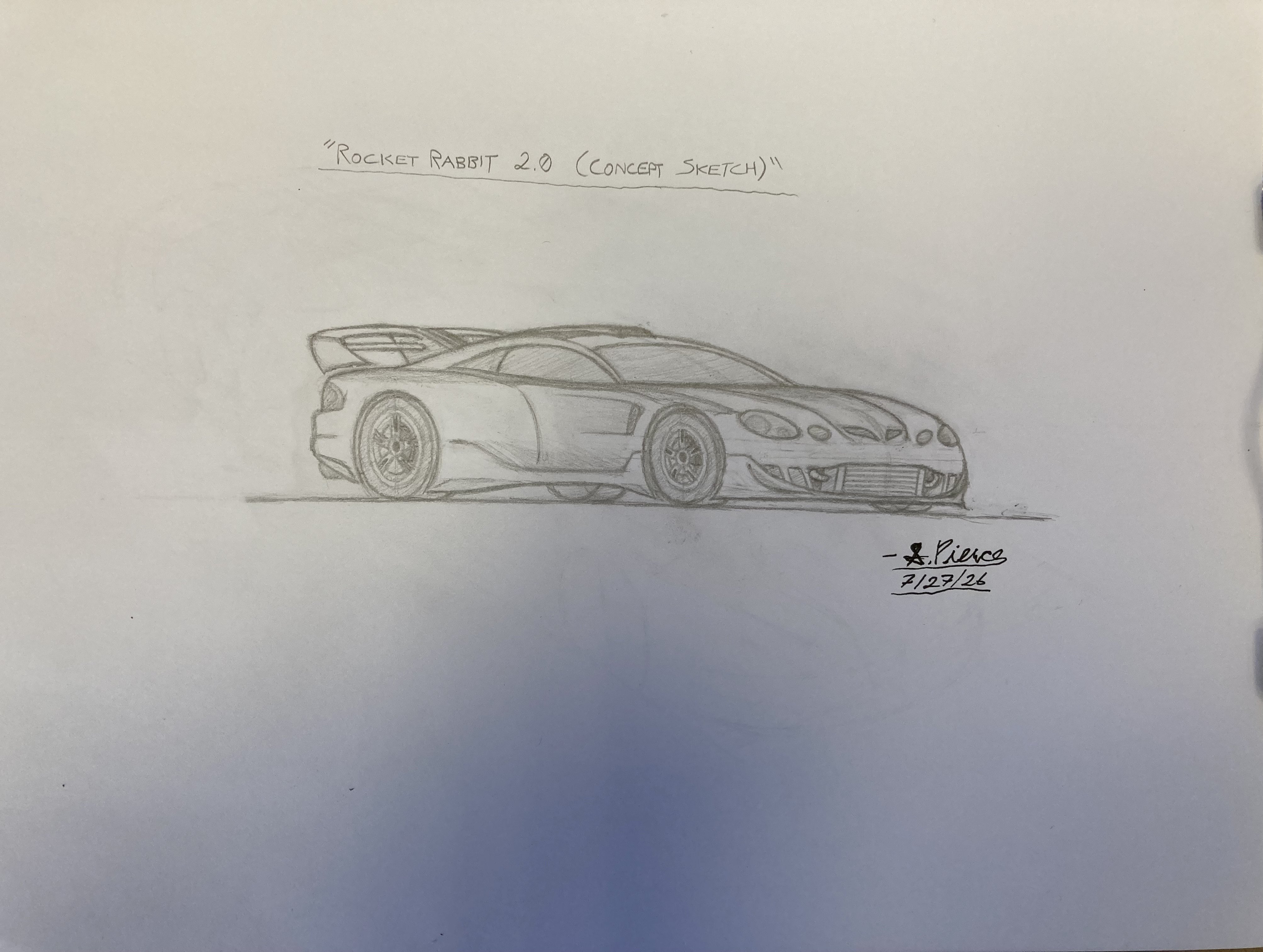 Rocket Rabbit 2.0 (Concept Sketch)